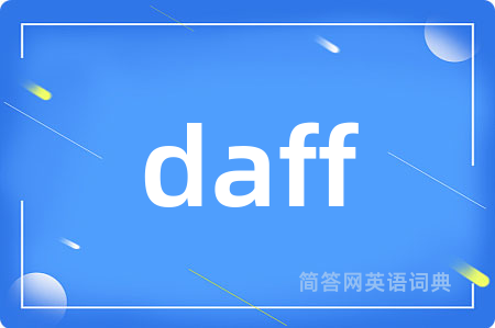 daff