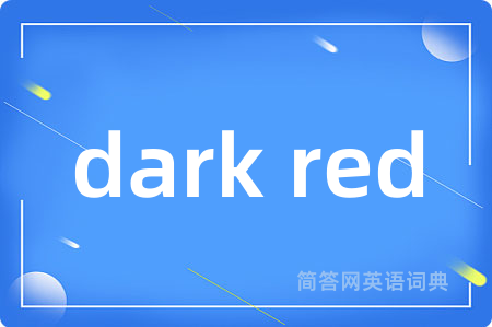 dark red