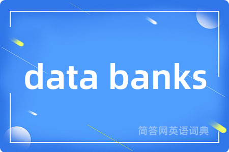 data banks