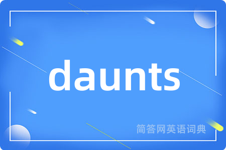daunts