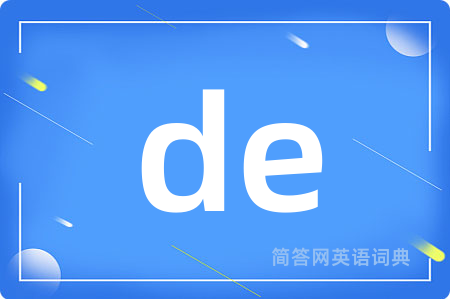 de