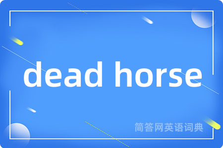 dead horse
