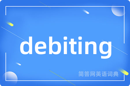 debiting