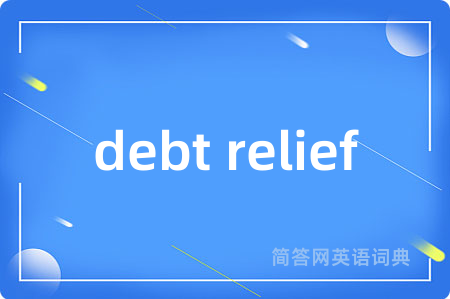 debt relief