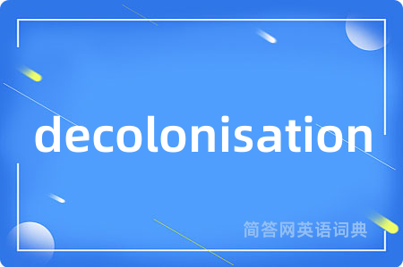 decolonisation