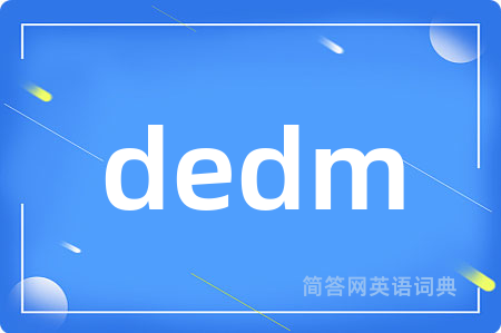 dedm