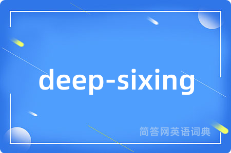deep-sixing