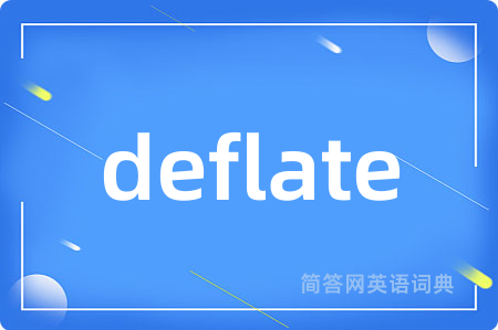 deflate