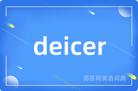 deicer