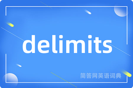 delimits