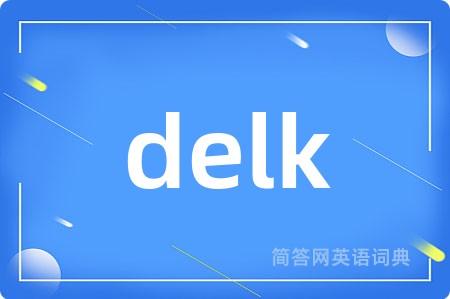 delk