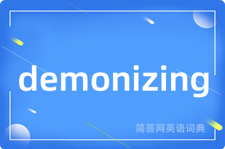 demonizing