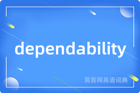 dependability