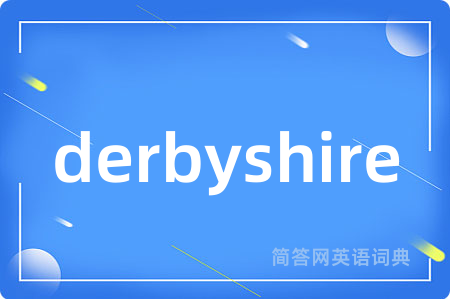derbyshire