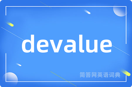 devalue