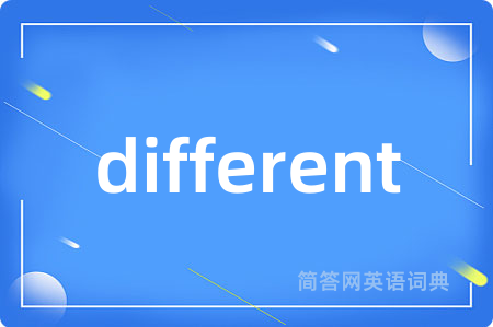 different