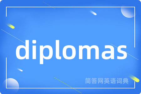 diplomas