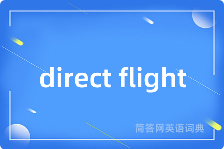 direct flight