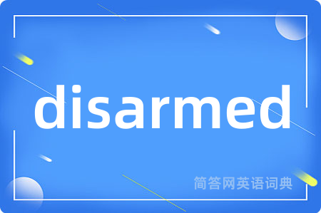 disarmed