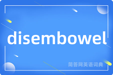 disembowel