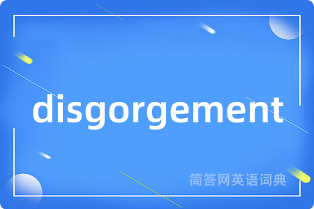 disgorgement