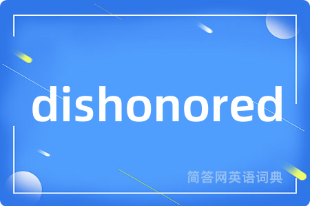 dishonored