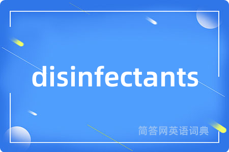 disinfectants
