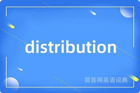 distribution