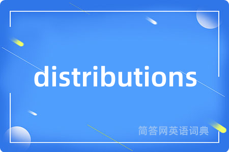 distributions