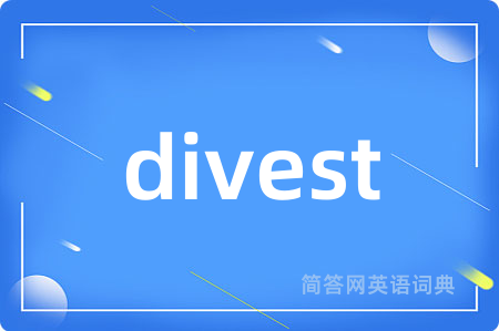 divest