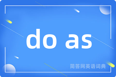 do as