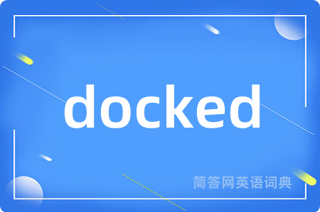 docked