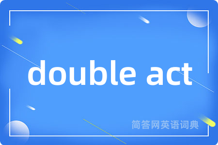 double act