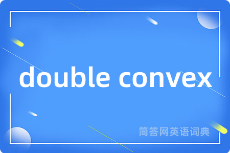double convex