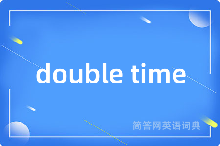 double time