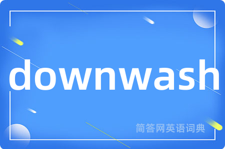 downwash