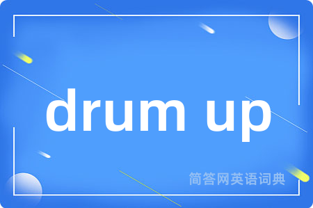 drum up