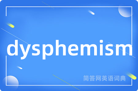 dysphemism