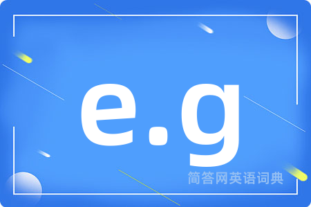 e.g