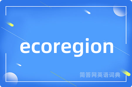 ecoregion