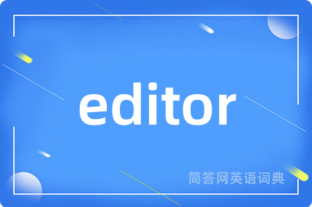 editor