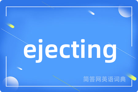ejecting