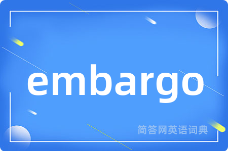 embargo