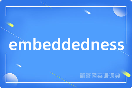 embeddedness