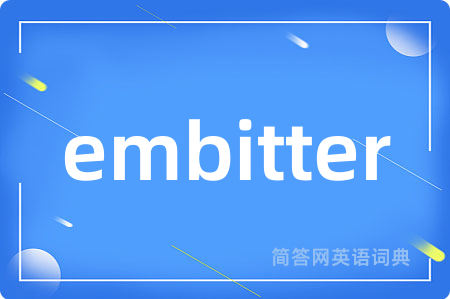 embitter