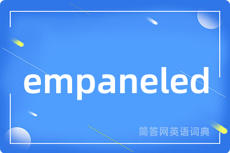 empaneled