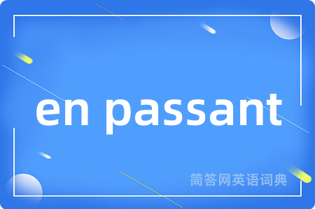 en passant