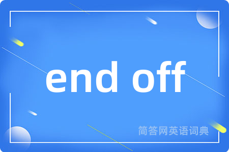 end off