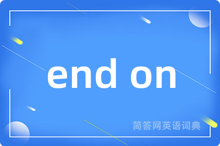 end on