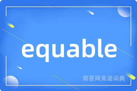 equable